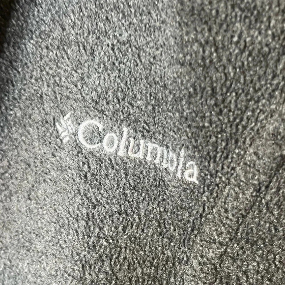 COLUMBIA Women's Benton Springs Grey Fleece Vest Size‎ Small - Picture 3 of 4